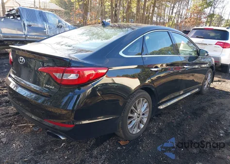 2015 Hyundai Sonata Limited from USA, damaged, VIN 5NPE34AF0FH079950